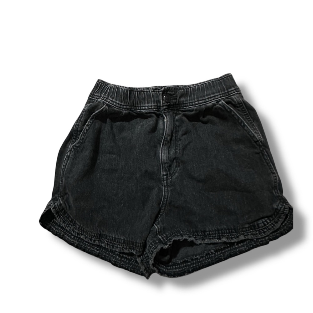 American Eagle Outfitters Black High Waist Shorts 00